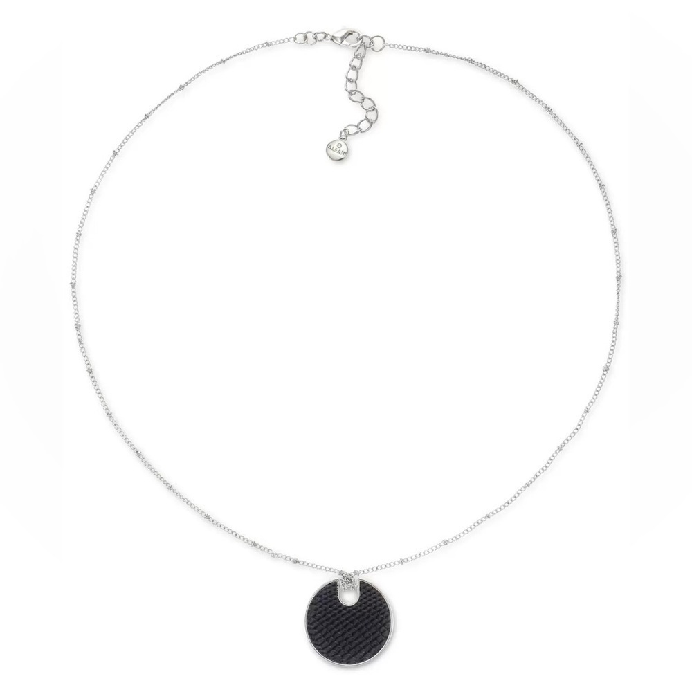 NWT Alfani silver and black necklace